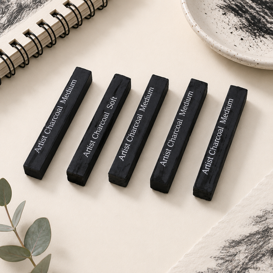 SofiArt Charcoal Sticks 12 pieces set