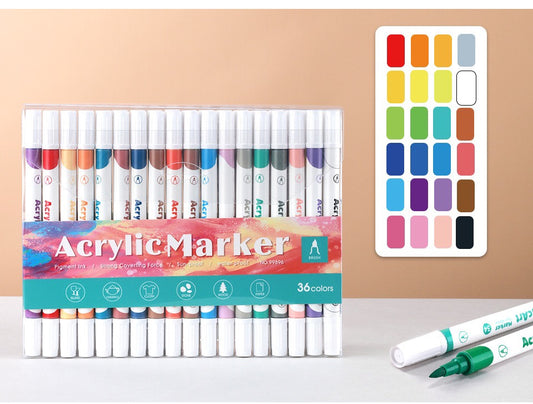 Skyglory 36-Color Acrylic Marker Pens — PVE Packaging